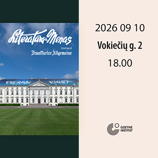 Präsentation der Deutschland-Ausgabe von „Literatūra ir menas“ am 10.09.2026 um 18 Uhr.