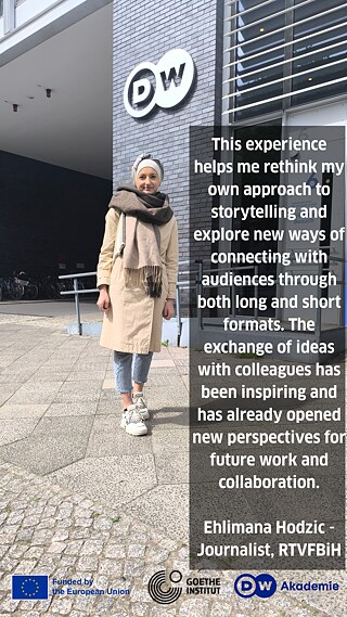 Ehlimana Hodzic at DW