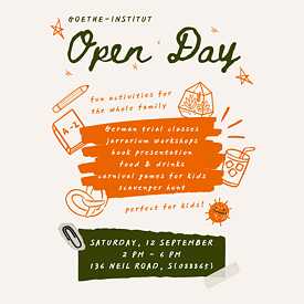 Goethe-Institut Open Day