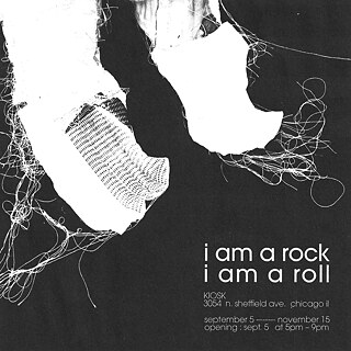 I Am A Rock I Am A Roll (Square)