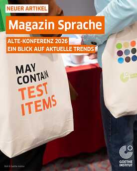 Magazin Sprache