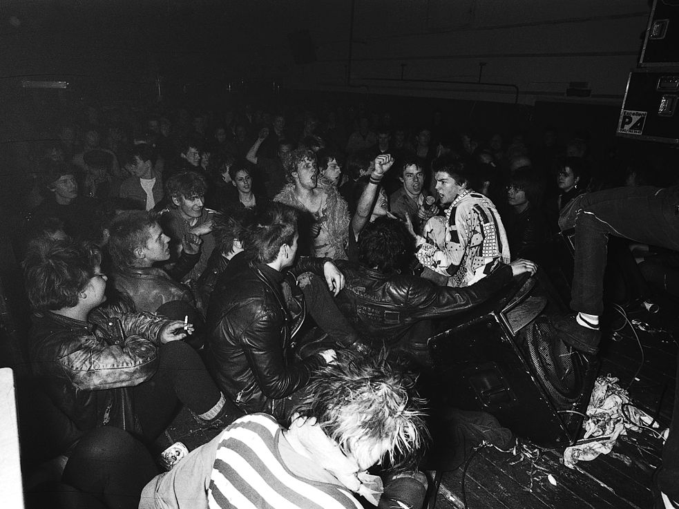 Campino (Die Toten Hosen), Mai-dance, SO36, Westberlin, 1982.