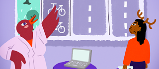 Animation cycle up