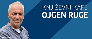 Banner für das Literaturcafé mit Eugen Ruge