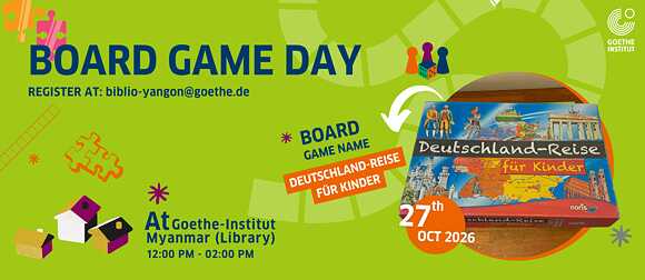 Oct 2026, Board Game Day