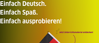Banner Materialien für deutschsprachige Veranstaltungen