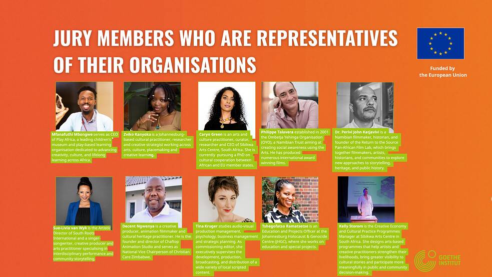 Jury members for grant for Creatives and Artistic Practitioners Round 1