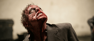 Ein Zombie aus dem Film „Rammbock“