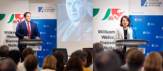 Opening Remarks: Nathanael Liminski, Minister for Federal and European Affairs, International Affairs, and Media of the State of North Rhine-Westphalia, and Dr. Beatrice Gorawantschy, Director of the European Office of the Konrad Adenauer Foundation