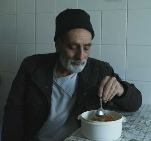 Still aus der Videoinstallation „Winterreise“