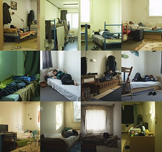 Still aus der Videoinstallation „Winterreise“