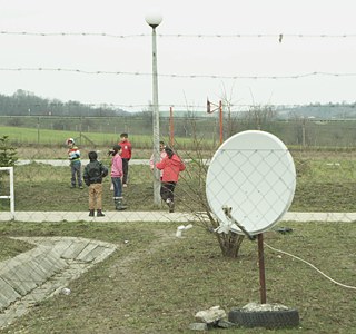 Still aus der Videoinstallation „Winterreise“