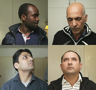 Still aus der Videoinstallation „Winterreise“