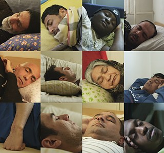 Still aus der Videoinstallation „Winterreise“