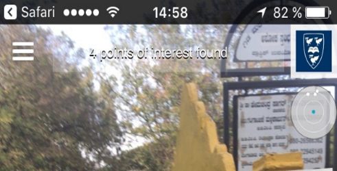 Screenshot Timescape App