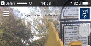 Screenshot Timescape App