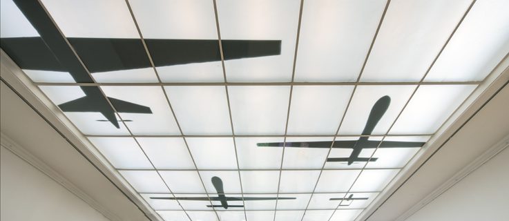 Installation Drone Silhouettes (Ruben Pater)