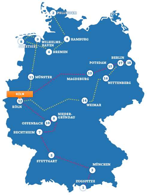 Beide Teams in Köln