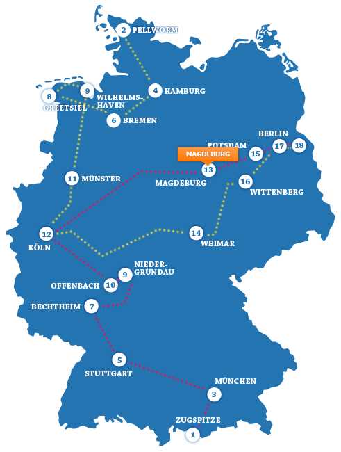 Team Süd in Magdeburg
