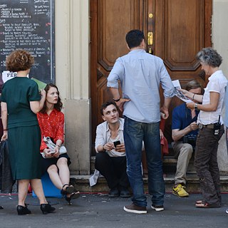 Die Crew von „Transit“ in Marseille