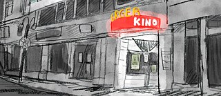 Le Berger-Kino à Francfort