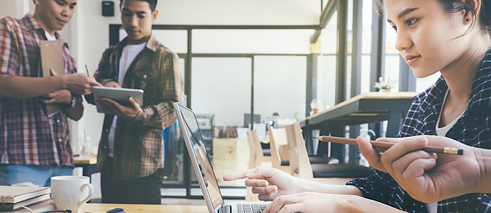 Fast jedes zehnte Start-up in Deutschland ist in der Informations- und Kommunikationstechnik aktiv.