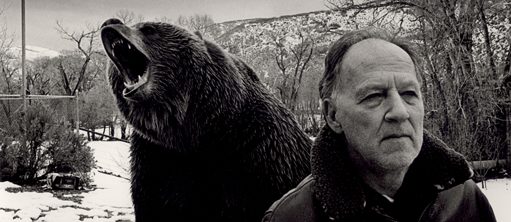 Werner Herzog am Set von GRIZZLY MAN