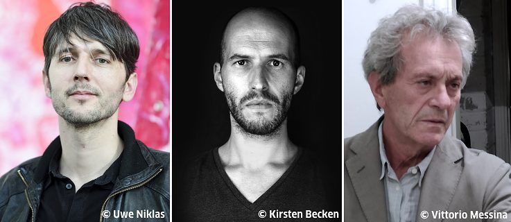 v.l.n.r.: Ulf Aminde – Andreas Lutz – Vittorio Messina