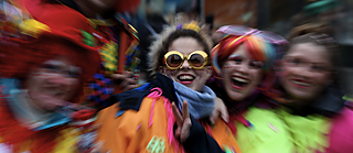 Pouliční karneval v Kolíně nad Rýnem