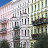Street of houses in Berlin (qd.)