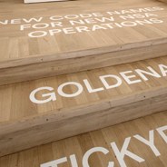 Installation New Code Names (Bernhard Serexhe)