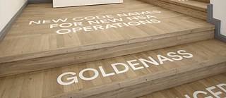 Installation New Code Names (Bernhard Serexhe)