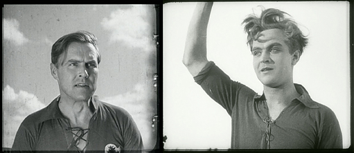 Filmstills „Die elf Teufel“ und „König der Mittelstürmer“