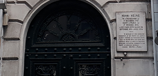 Un des appartements de Heine à Paris