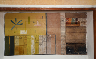 Nandalal Bose, Instructions for Mural painting, early 1930s, Mural, Kala Bhavana, Santiniketan, India