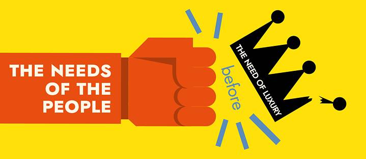 <b>“The needs of the people before the need for luxury”</b><br><br>Make way for the architecture of the proletariat! Swiss architect Hannes Meyer took over from Gropius as Bauhaus director. He was critical of his predecessor’s work, and assessed the first phase under Gropius as “sect-like and aesthetic”. Meyer set a new guiding principle to take the school in a different direction: “Basically my teaching will be on absolutely functional-collectivist-constructive lines.” In practice this meant that any object to come out of the Bauhaus had to be designed for inexpensive mass production to make it affordable for everyone.