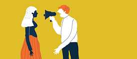 Ilustracja: An der Schnittstelle zwischen Journalismus und Werbung