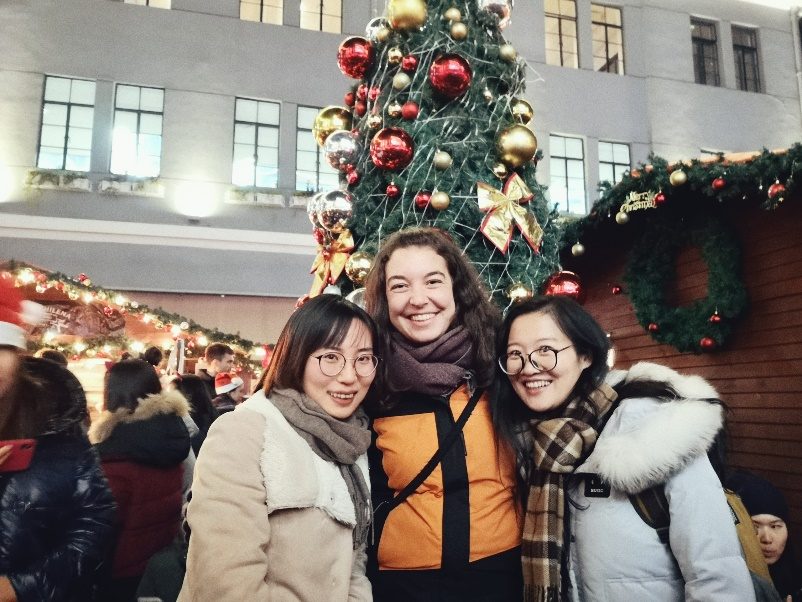 Meine chinesischen Begleiterinnen