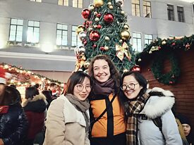 Meine chinesischen Begleiterinnen