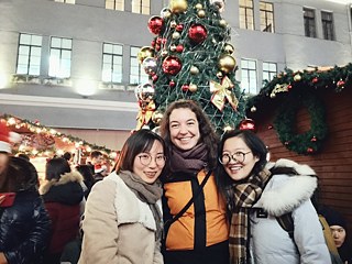 Meine chinesischen Begleiterinnen