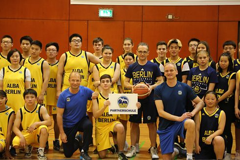 Basketball Begegnung