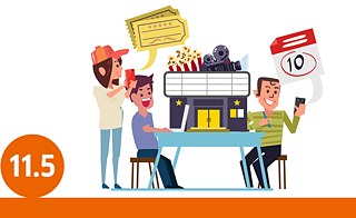 EDDU | Musik und Filme: einen Kinobesuch planen