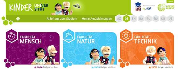 Lernplattform Kinderuni