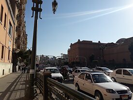 Der Verkehr in Kairo