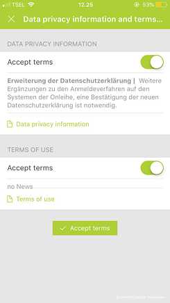 Datenschutzerklärung und Nutzungsbedingungen