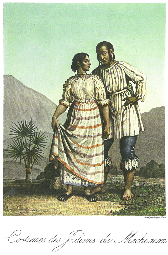 Costumes des Indiens de Mechoacan