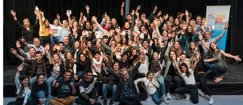 “We’re off and away!” – seven teens from Berlin on stage