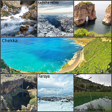 Natur im Libanon