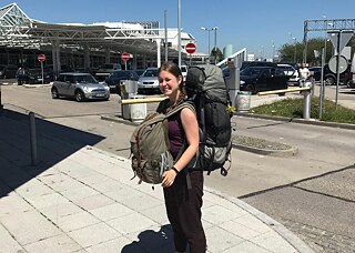 Mein Gepäck für 10 Wochen