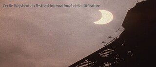 Cécile Wajsbrot au Festival international de la littérature